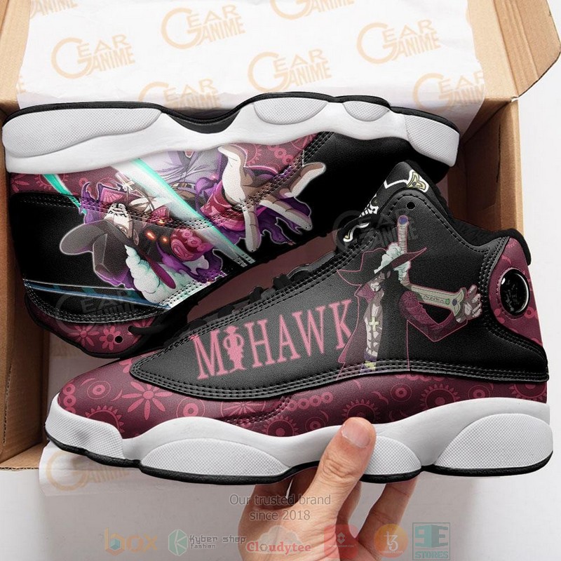 Dracule Mihawk Anime One Piece Air Jordan 13 Shoes 1 2 3