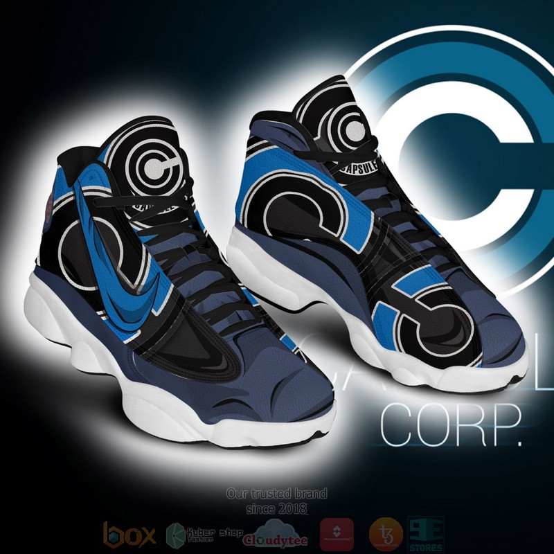 Dragon Ball Capsule Corp Anime Air Jordan 13 Shoes 1 2 3