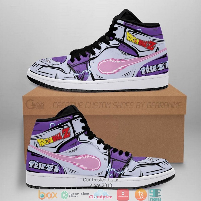 Dragon Ball Frieza Anime Dragon Ball Air Jordan High Top Shoes