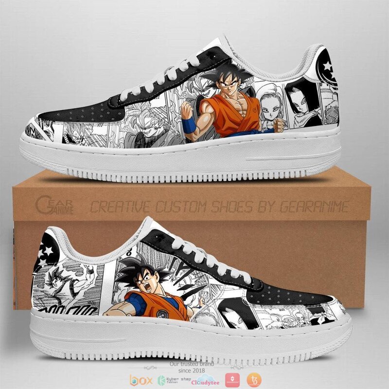 Dragon Ball Manga Mixed Anime Nike Air Force shoes 1 2 3