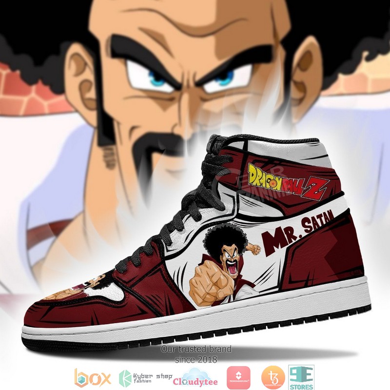 Dragon Ball Mr. Satan Anime Dragon Ball Air Jordan High Top Shoes 3 Dragon Ball Mr Satan Anime Dragon Ball Air Jordan High Top Shoes 1 2