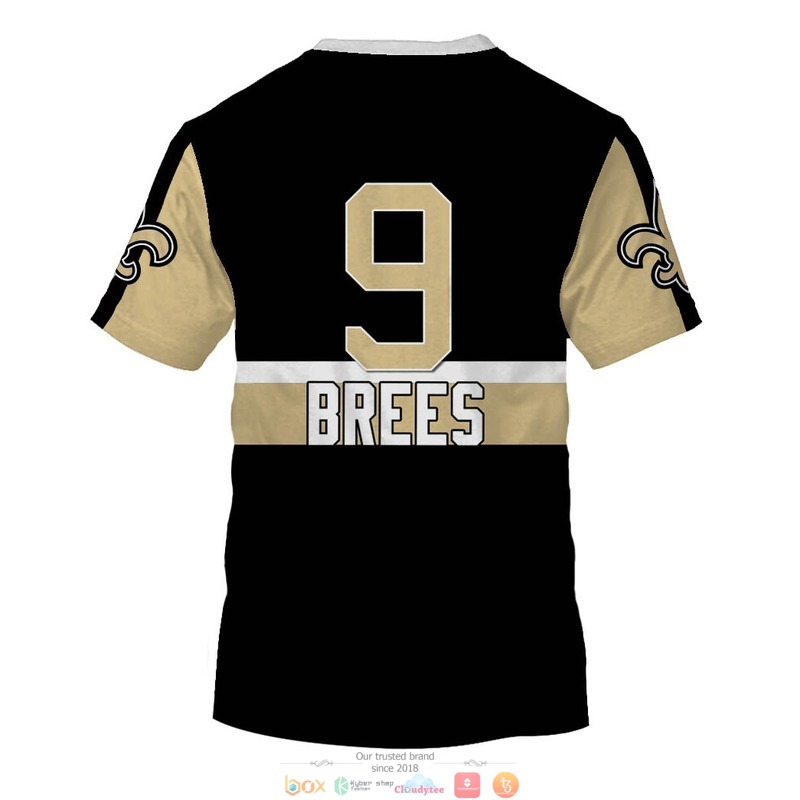 Drew Brees New Orleans Saints 3d shirt hoodie 1 2 3 4 5