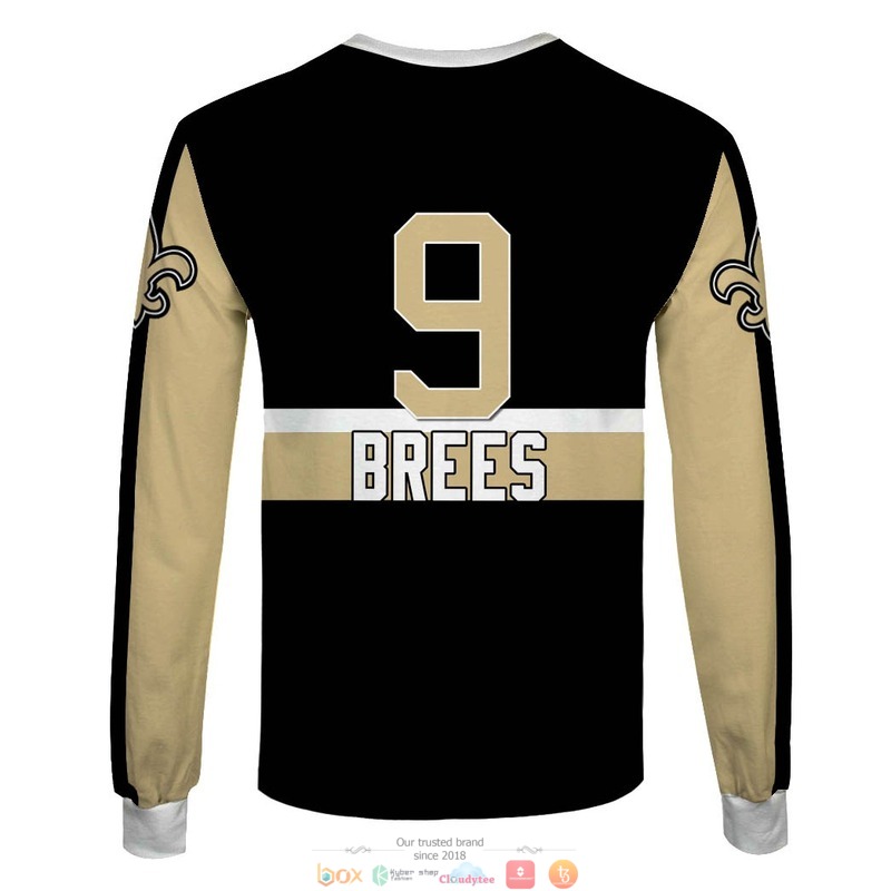 Drew Brees New Orleans Saints 3d shirt hoodie 1 2 3 4 5 6