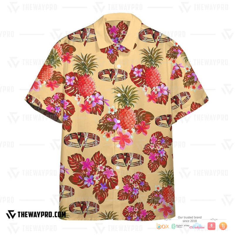 EVH Tropical Frankenstrat Hawaiian shirt 2 EVH Tropical Frankenstrat Hawaiian shirt 1