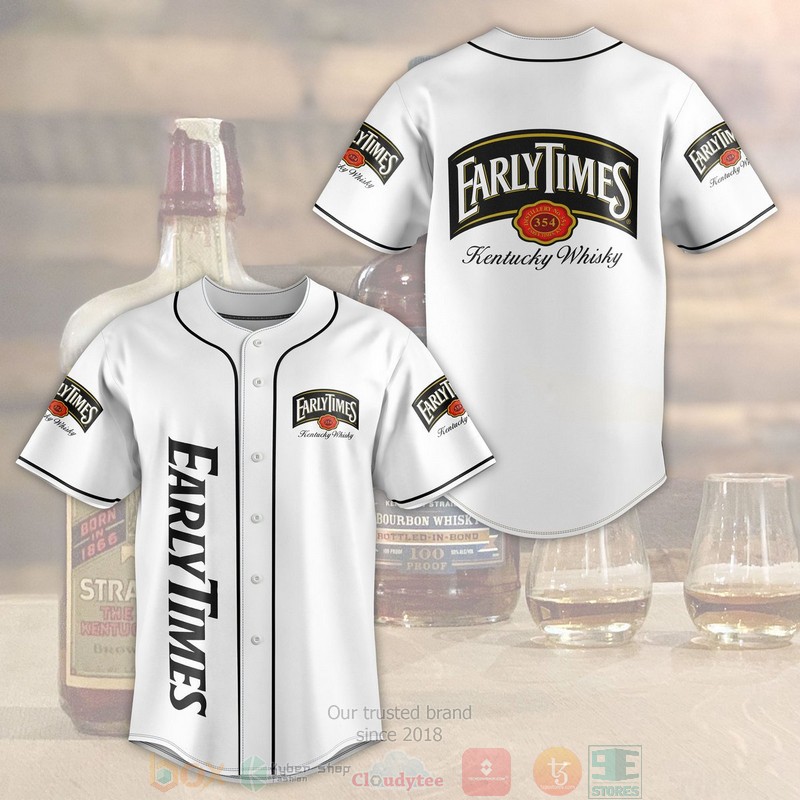 HOT Early Times Kentucky Whisky Baseball Jersey 2 Early Times Kentucky Whisky Baseball Jersey