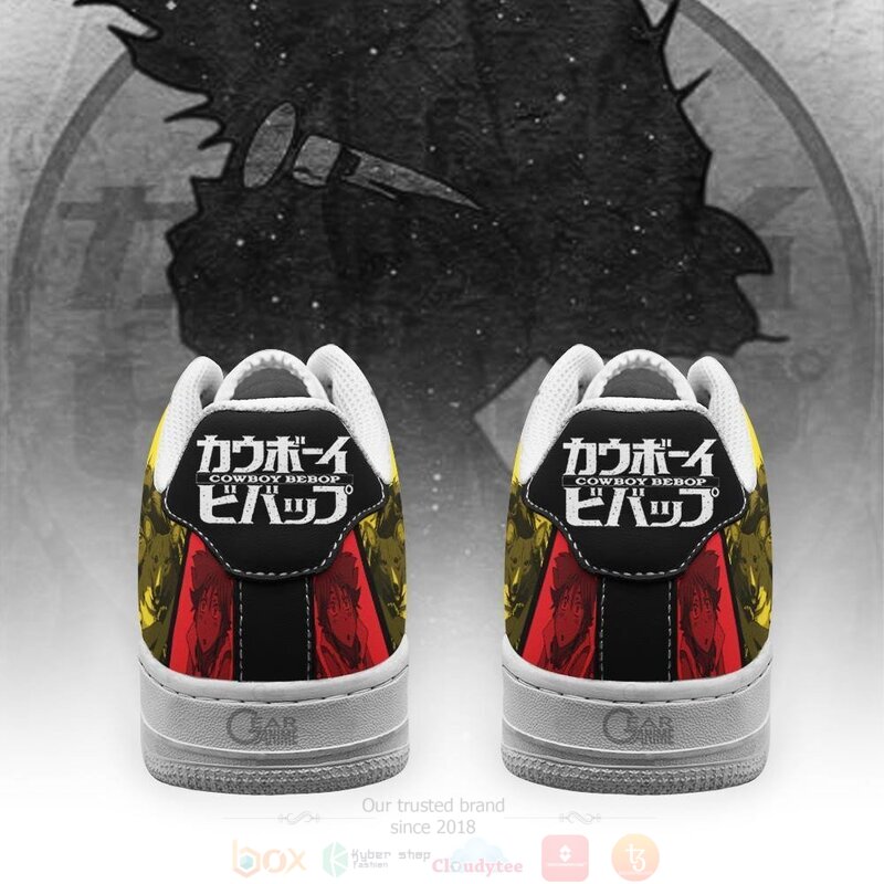 Edward Wong Cowboy Bebop Anime Nike Air Force Shoes 1 2 3