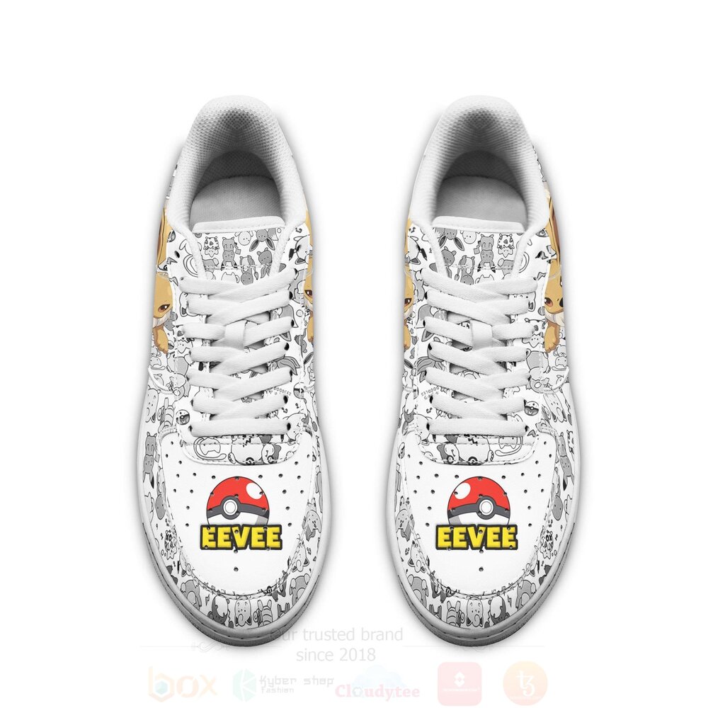 Eevee Custom Anime Pokemon NAF Shoes 1