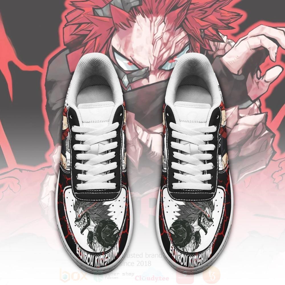 Eijirou Kirishima Custom My Hero Academia Anime NAF Shoes 1