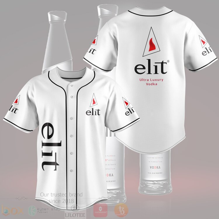 BEST Elit Ultra Luxury Vodka Baseball-Shirt 2 Elit Ultra Luxury Vodka Baseball Jersey