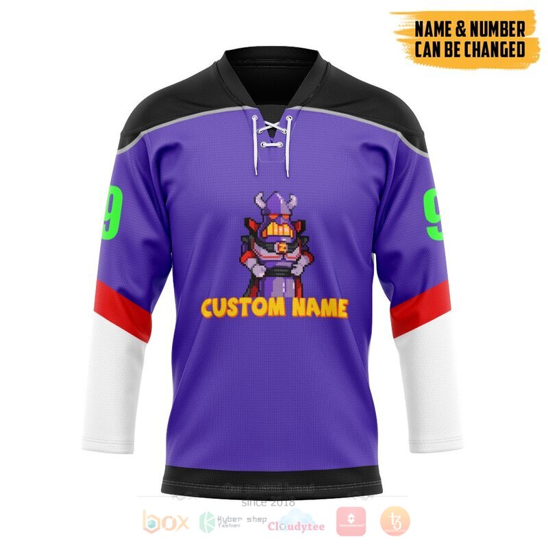 Emperor Zurg Toy Story Custom Hockey Jersey 7 Emperor Zurg Toy Story Custom Hockey Jersey
