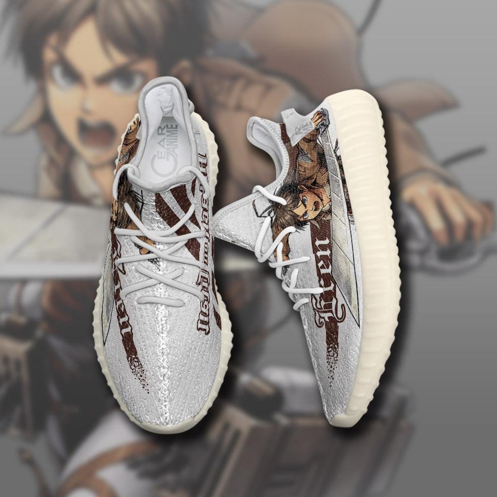 Eren Yeager Attack On Titan Anime yeezy shoes 9 Eren Yeager Attack On Titan Anime yeezy sneaker 1