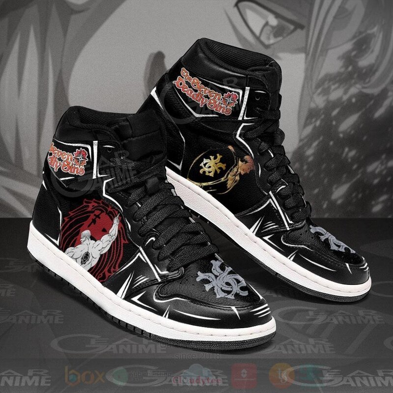 Escanor Lions Sin of Pride Anime Air Jordan High Top Shoes 1