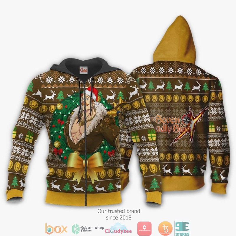 Escanor Seven Deadly Sins 3d shirt hoodie 1