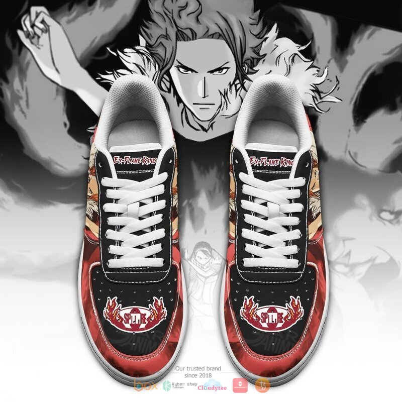Ex Flame King Spitfire Anime Nike Air Force shoes 2 Ex Flame King Spitfire Anime Nike Air Force shoes 1