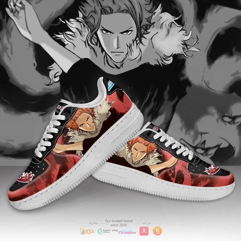 Ex Flame King Spitfire Anime Nike Air Force shoes 3 Ex Flame King Spitfire Anime Nike Air Force shoes 1 2