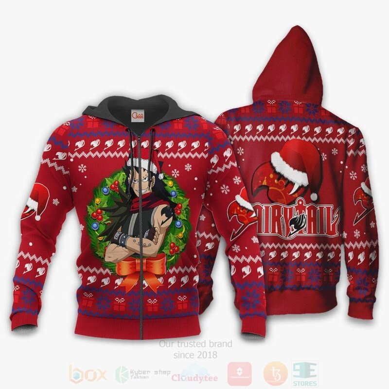 BEST Fairy Tail Gajeel Anime 3D Hoodie, T-Shirt 2 Fairy Tail Gajeel Anime 3D Hoodie Shirt 1
