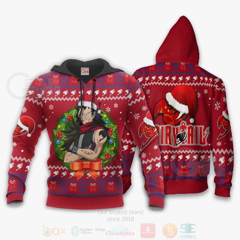 BEST Fairy Tail Gajeel Anime 3D Hoodie, T-Shirt 3 Fairy Tail Gajeel Anime 3D Hoodie Shirt 1 2