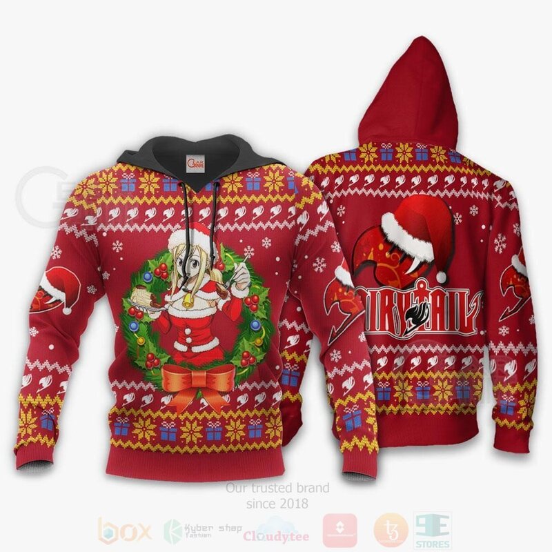 BEST Fairy Tail Lucy Heartfilia Anime 3D Hoodie, T-Shirt 3 Fairy Tail Lucy Heartfilia Anime 3D Hoodie Shirt 1 2