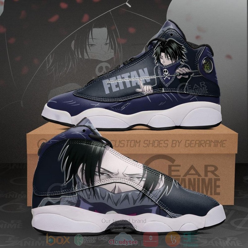 Feitan Anime Hunter X Hunter Air Jordan 13 Shoes