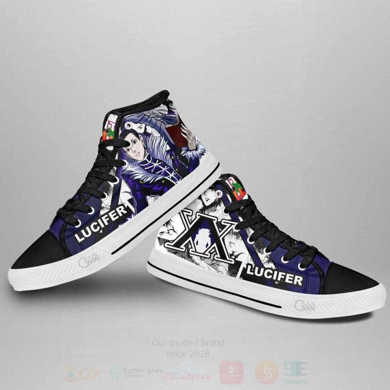 Feitan Custom Manga Anime Hunter X Hunter High Top Shoes 1 2 3