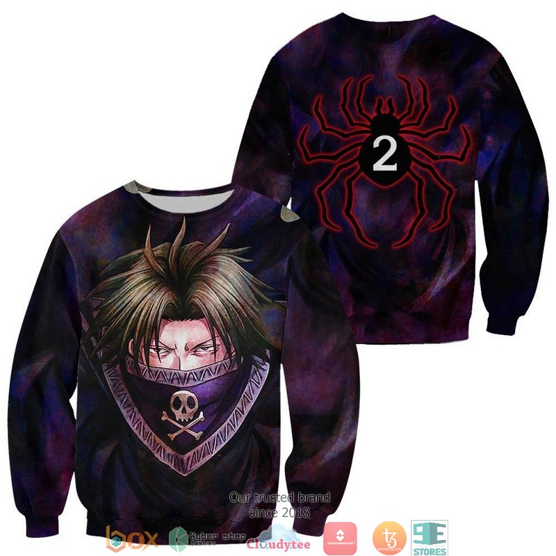 Feitan Hunter X Hunter HxH Anime 3d shirt hoodie 1