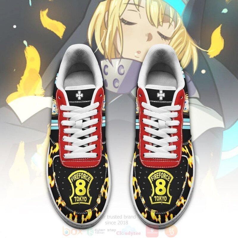 Fire Force Iris Costume Anime Nike Air Force Shoes 2 Fire Force Iris Costume Anime Nike Air Force Shoes 1