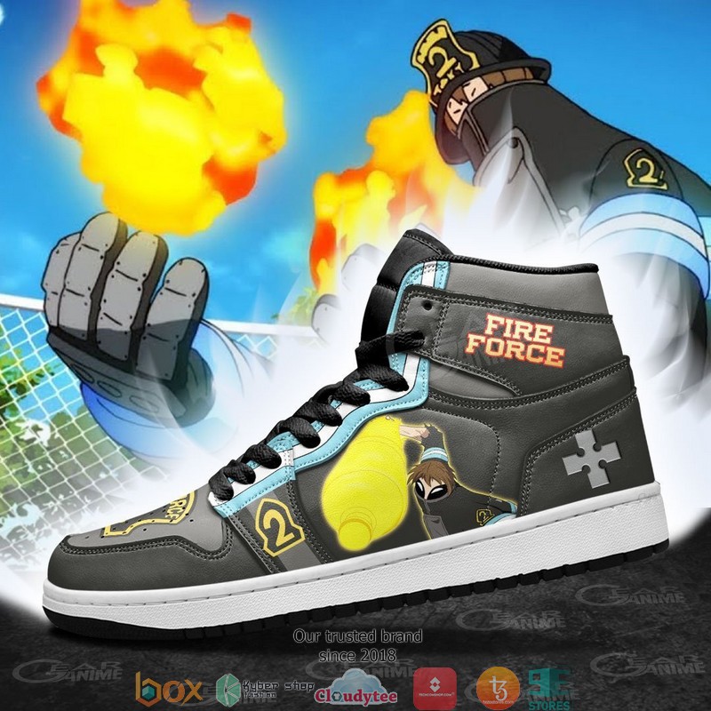 Fire Force Juggernaut Anime Air Jordan High top shoes 1 2