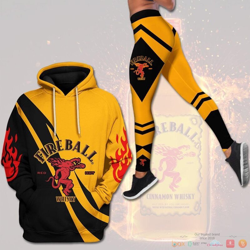 Fireball Whisky 3d hoodie leggings