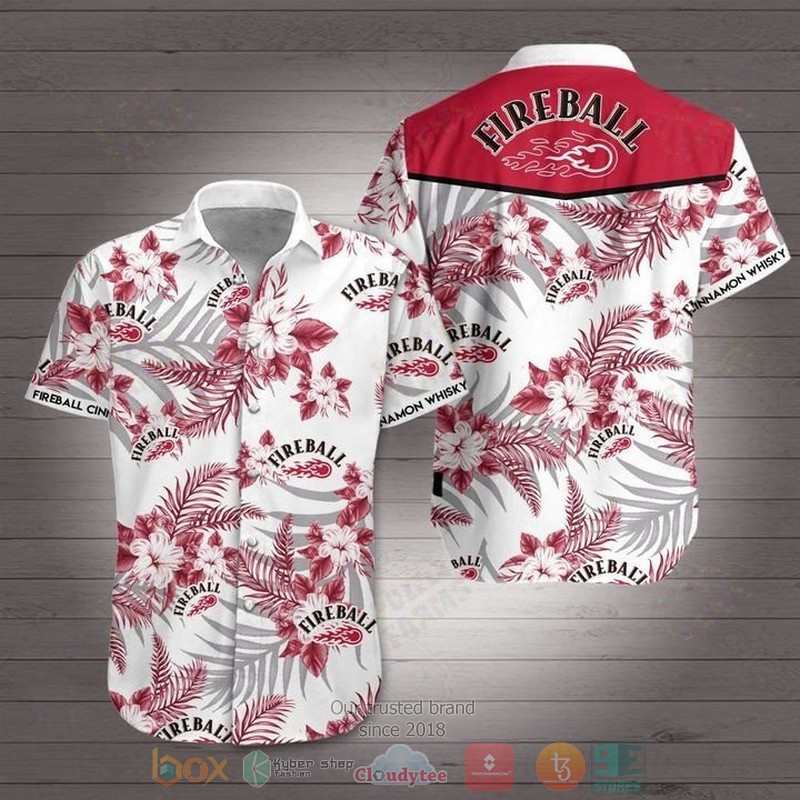 Fireball tropical plant Hawaiian Shirt
