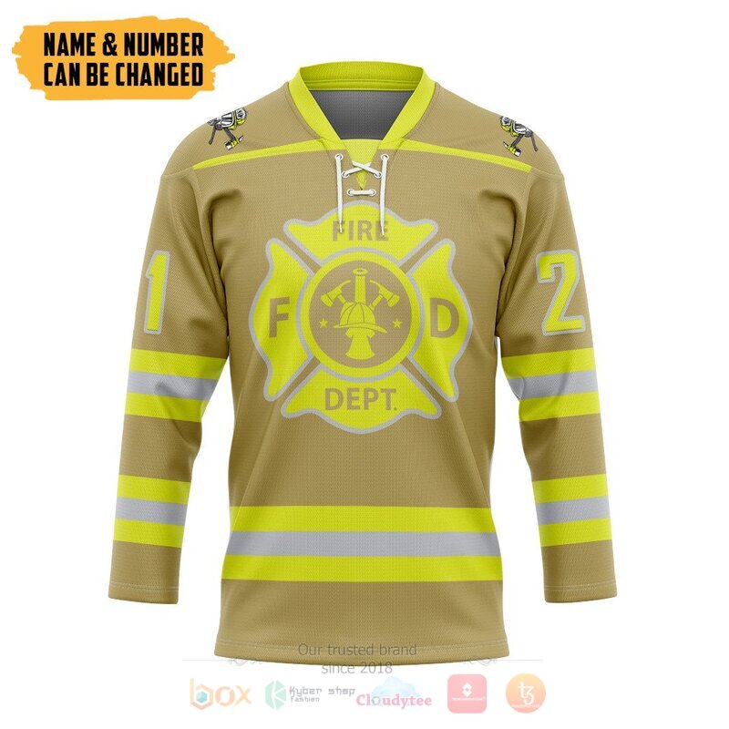 Fireman Custom Hockey Jersey
