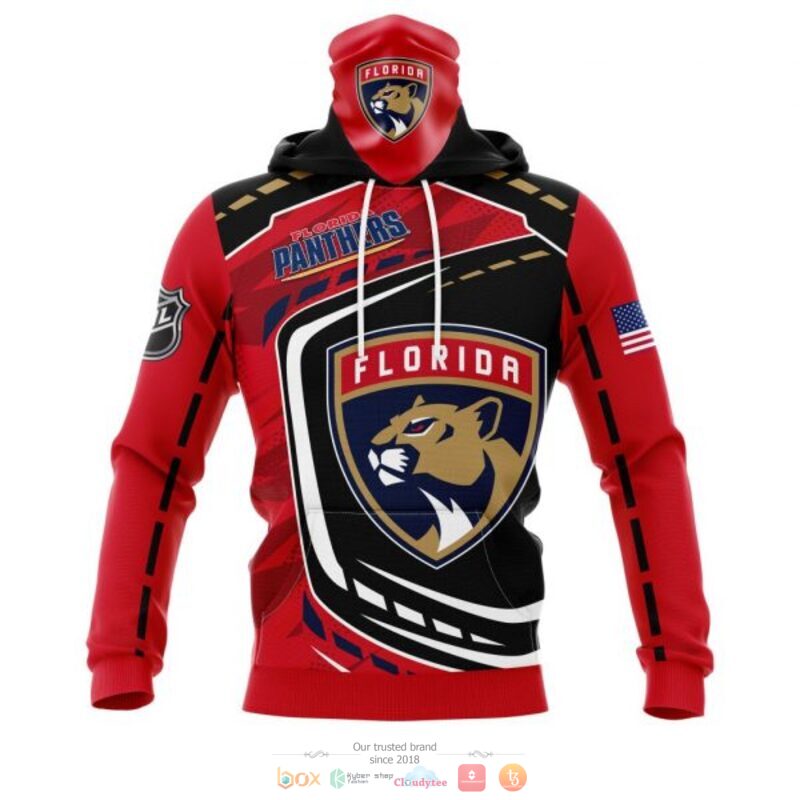 Florida Panthers NHL black red full print 3D shirt, hoodie 4 Florida Panthers NHL black red 3D shirt hoodie 1 2 3