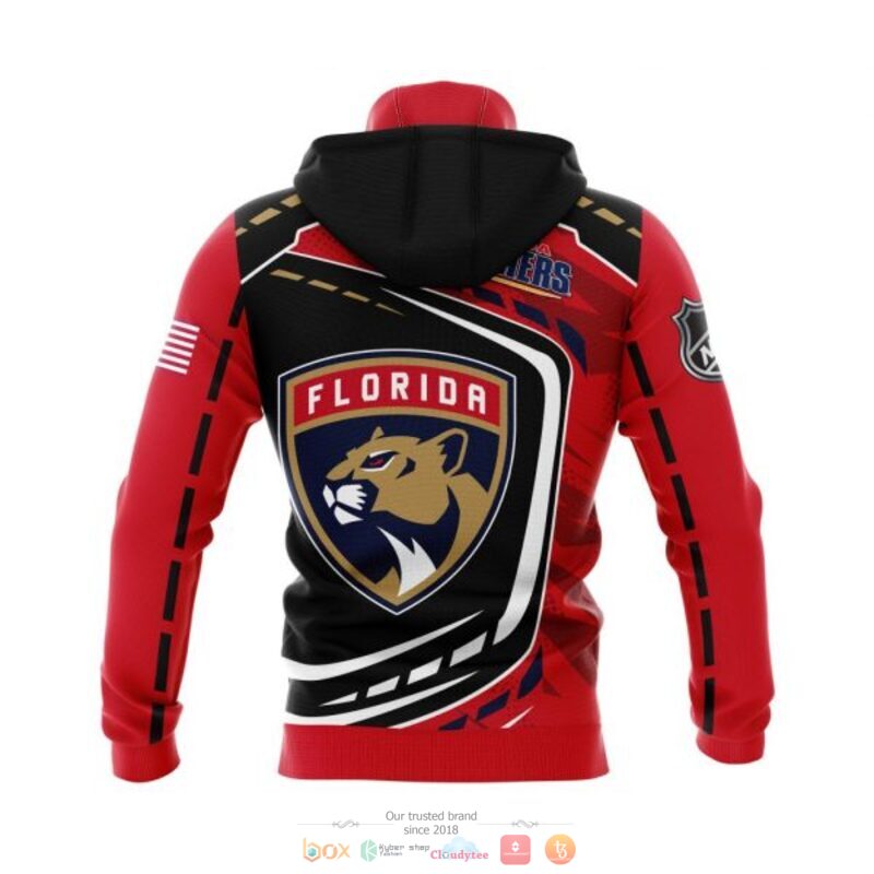 Florida Panthers NHL black red full print 3D shirt, hoodie 5 Florida Panthers NHL black red 3D shirt hoodie 1 2 3 4