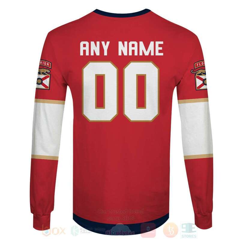BEST Florida Panthers Personalized Red Full Printing 3D Hoodie, Shirt 6 Florida Panthers Personalized Red 3D Hoodie Shirt 1 2 3 4 5