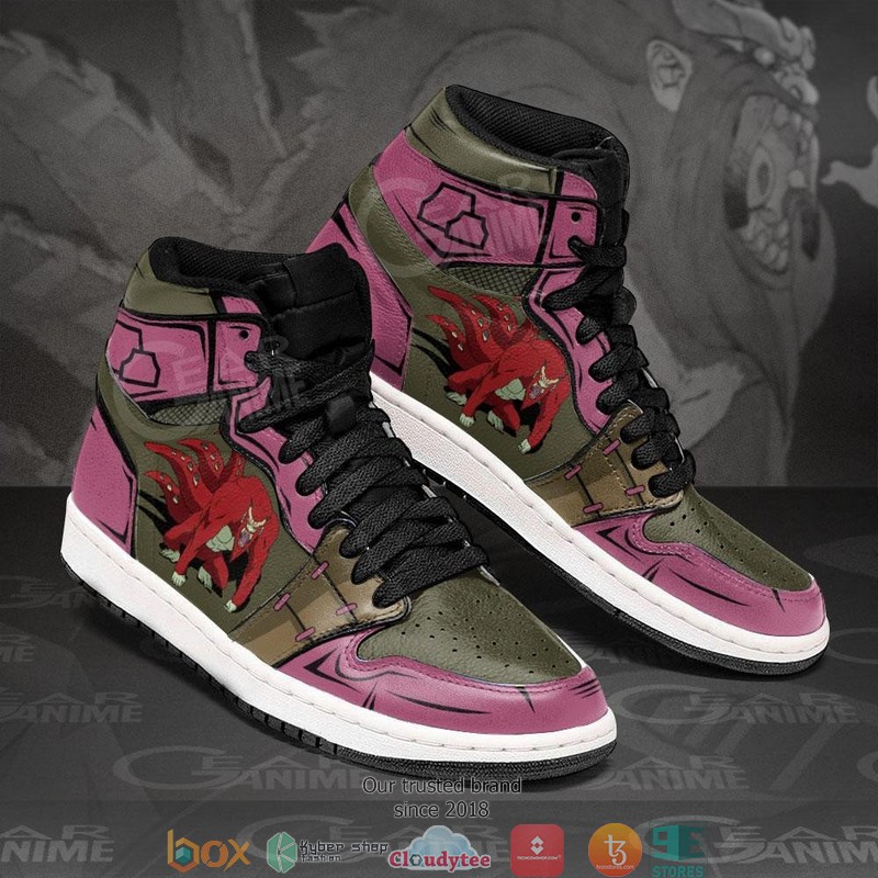 Four Tailed Best Monkey Beast Anime Air Jordan High top shoes 1