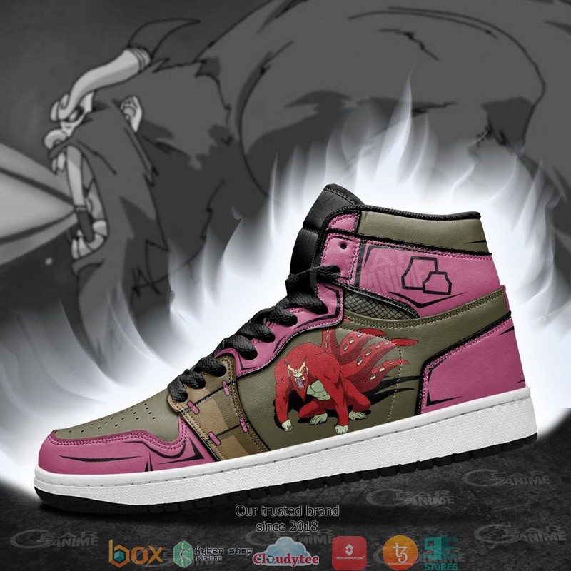 Four Tailed Best Monkey Beast Anime Air Jordan High top shoes 3 Four Tailed Best Monkey Beast Anime Air Jordan High top shoes 1 2