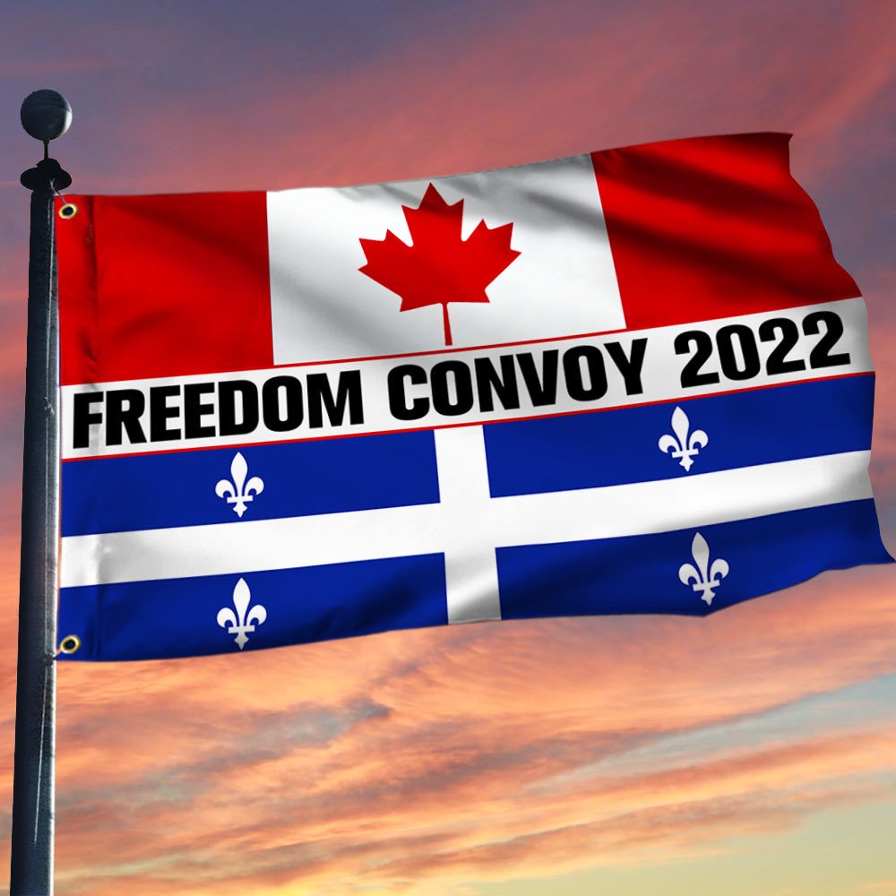 Freedom Convoy 2022 Canada Flag