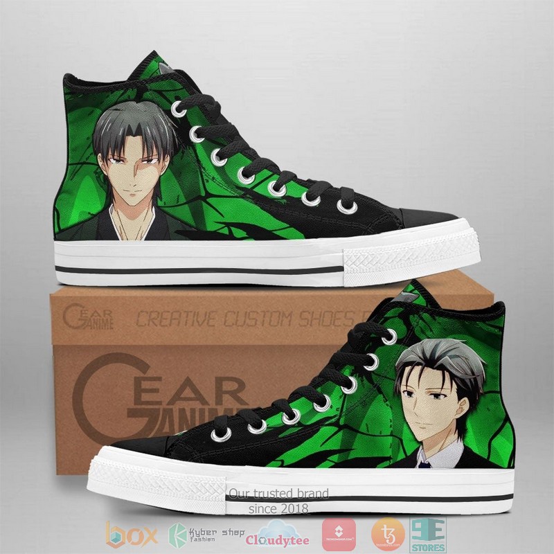 Fruit Basket Hatori Souma High Top Canvas Shoes