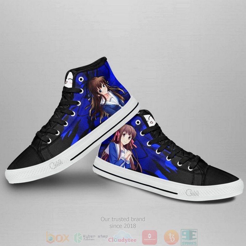 Fruit Basket Tooru Honda Anime Canvas High Top Sneaker Shoes 4 Fruit Basket Tooru Honda Anime Canvas High Top Shoes 1 2 3