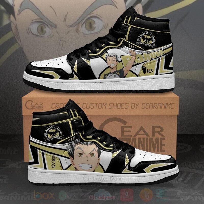 Fukurodani Bokuto Koutaro Haikyuu Anime Air Jordan High Top Shoes