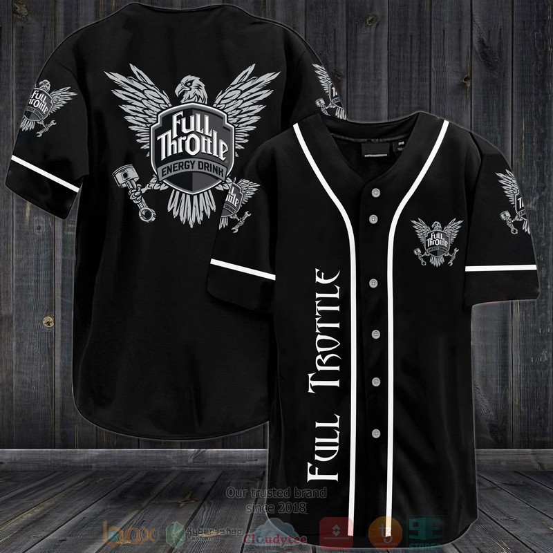 HOT Full Throttle Energy Drink Baseball Jersey 1 Full Throttle Energy Drink Baseball Jersey