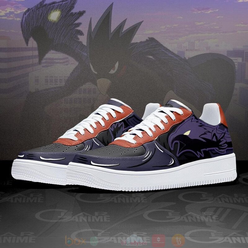 Fumikage Tokoyami Air My Hero Academia Anime Nike Air Force Shoes 1