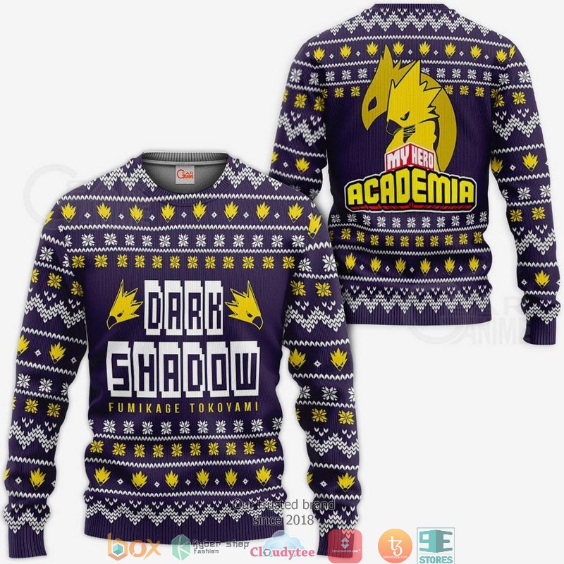 Fumikage Tokoyami Dark Shadow My Hero Academia 3d shirt hoodie