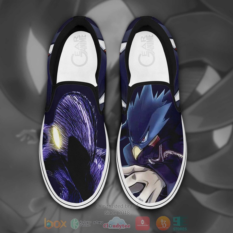 Fumikage Tokoyami My Hero Academia Anime Slip On Shoes