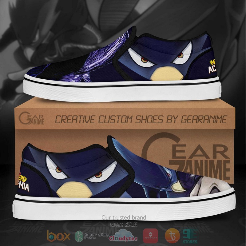 Fumikage Tokoyami My Hero Academia Anime Slip On Shoes 1
