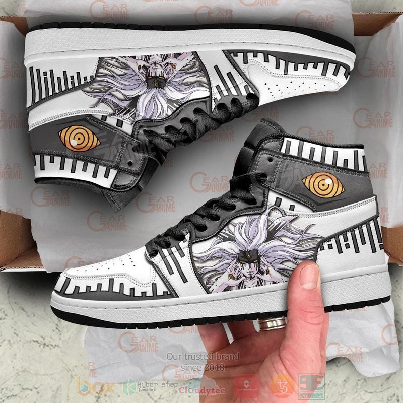 Fused Momoshiki Anime Boruto Air Jordan high top Sneaker Shoes 3 Fused Momoshiki Anime Boruto Air Jordan high top shoes 1 2