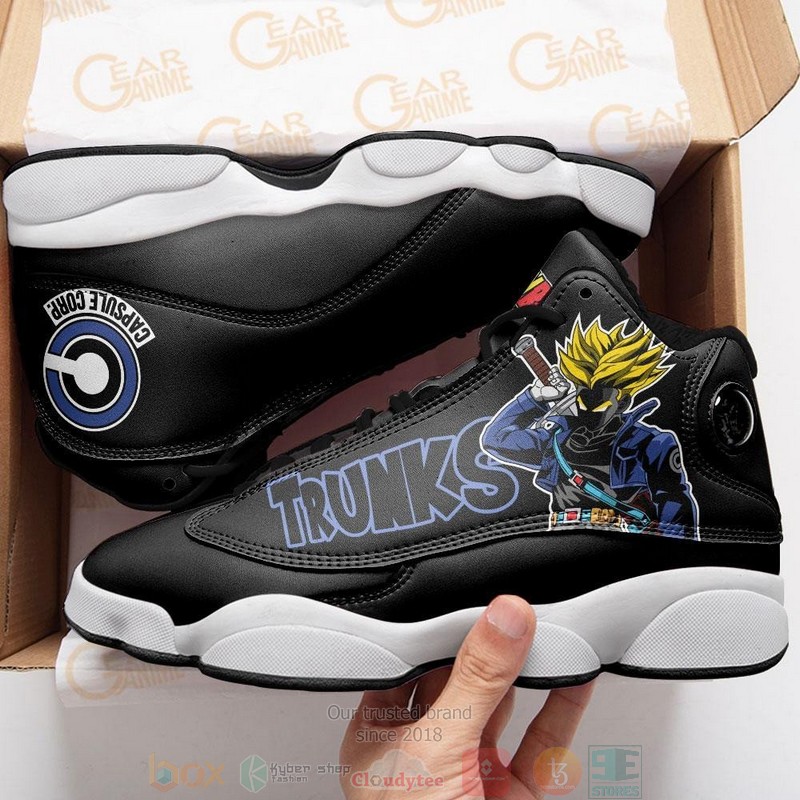 Future Trunks Anime Dragon Ball Air Jordan 13 Sneaker Shoes 2 Future Trunks Anime Dragon Ball Air Jordan 13 Shoes 1