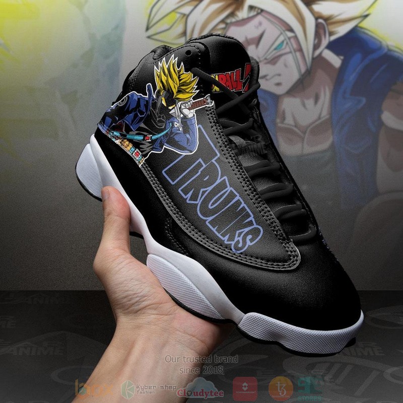 Future Trunks Anime Dragon Ball Air Jordan 13 Sneaker Shoes 3 Future Trunks Anime Dragon Ball Air Jordan 13 Shoes 1 2