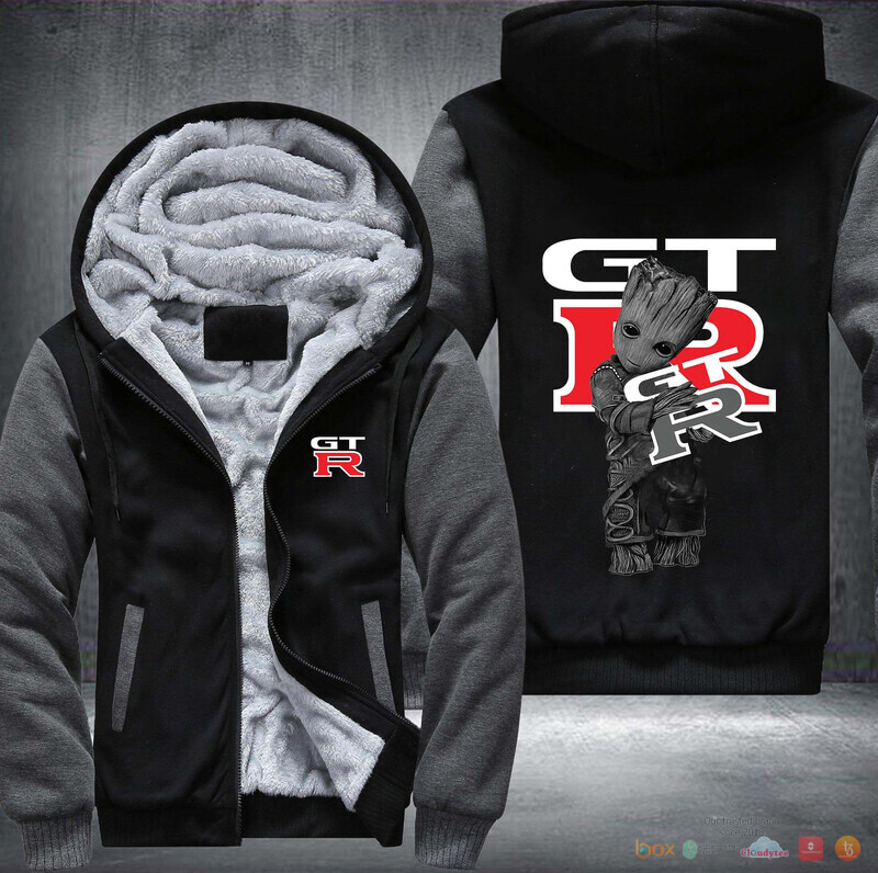 GTR Groot Fleece Hoodie Jacket 4 GTR Groot Fleece Hoodie Jacket 1 2 3