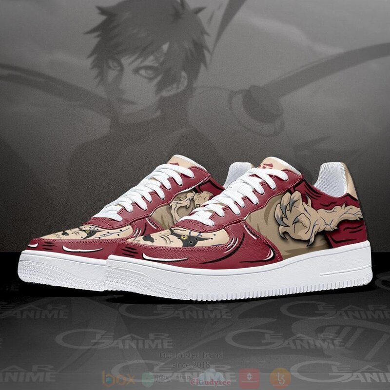 Gaara Air Sand Gourd Anime Nike Air Force Shoes 1