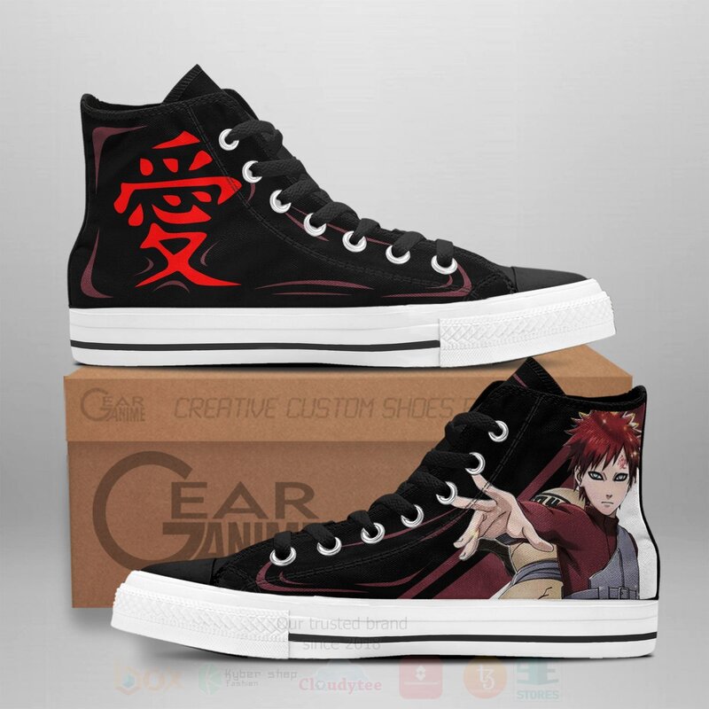 Gaara Custom Anime High Top Shoes